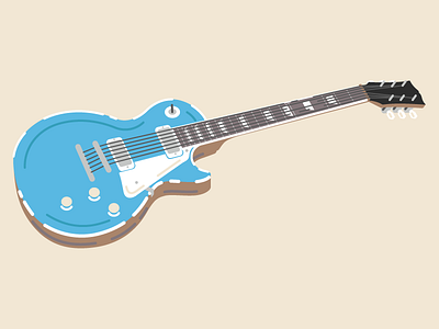 Guitar Illustration guitar illustration vector