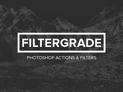 FilterGrade actions filter filtergrade photography photoshop update work