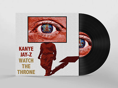 Watch The Throne Alternative Cover Art by Matt Hodin cover art jayz kanye matt hodin music design watch the throne