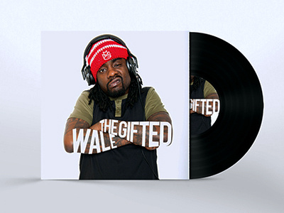 Wale: The Gifted Alternative Album Cover by Matt Hodin cover art matt hodin music design rap wale