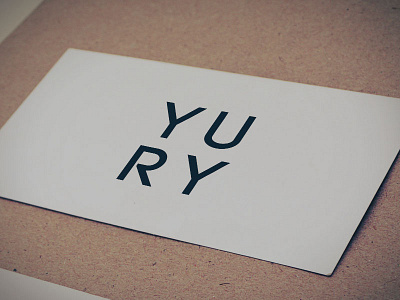 YURY DJ/Music Producer Logo by Matt Hodin