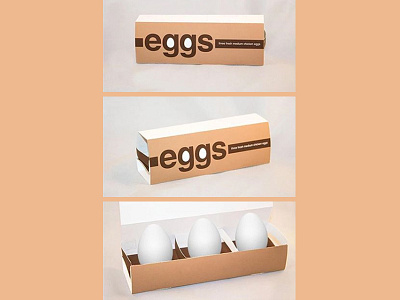 3-Egg Packaging Design by Matt Hodin brand design graphic design illustration logo matt hodin matt hodin design packaging packaging design type typography