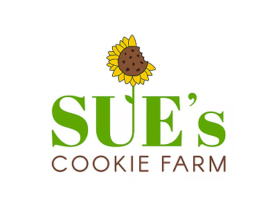 Sue's Cookie Farm Brand Development brand branding design graphic design illustration logo matt hodin matt hodin design sues cookie farm type typography vector