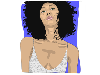 Disco ✨ art design digital girl illustration portrait sketch sparkles woman