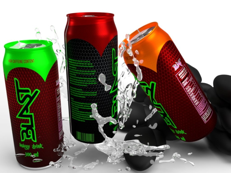 Beverage Cans 3d branding graphic design logo