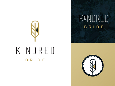 Kindred Bride Logo branding design logo