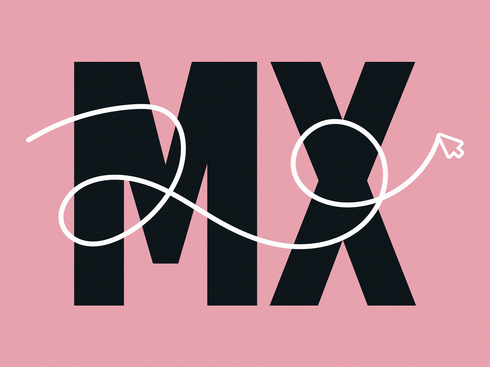 MX branding cursor dribbble line logo logo design minimal mouse playoff type typography