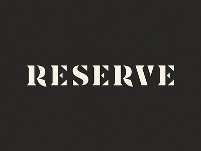 Reserve Wordmark