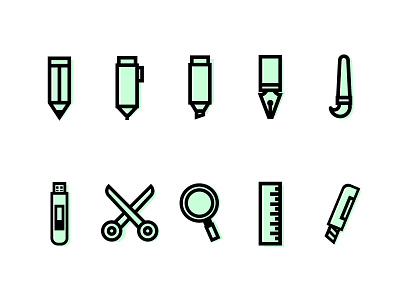 Design Icon Set design tools icon design icons ilustration