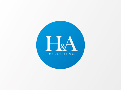 H&A Logo blue clothing logo mark oxford