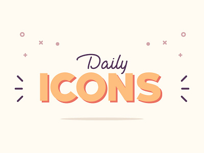 Daily Icons Project daily icons design icon design icons inspiration project