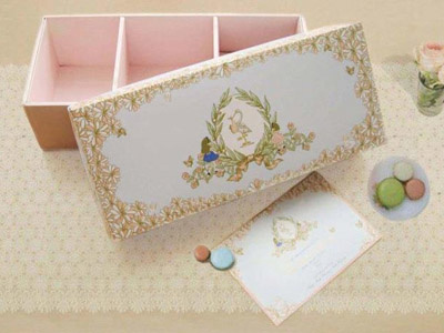 Baby Clarine's Announcement Card & Box announcement baby box card