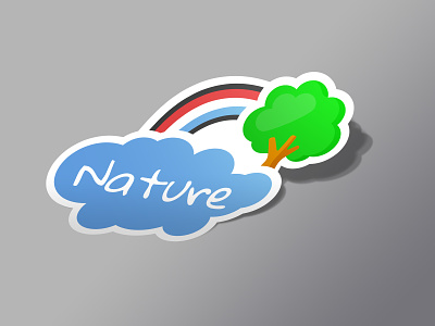 Dutch nature sticker