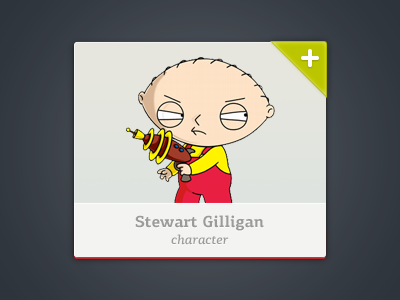 Stewie profile clean griffin interface profile stewie ui widget