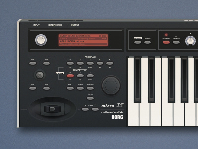 Korg micro-X digital icon keyboards korg music