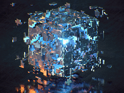 radicuube 3d after effects c4d cgi cinema 4d octane octane render photoshop scifi x particles