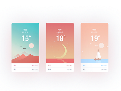 daily practice 365/013day app blue clouds flag gui illustrations lighthouse people sailing sea sky