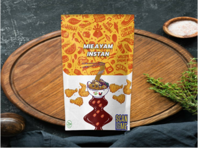 MIE AYAM INSTAN PACKAGING by new setia garena on Dribbble