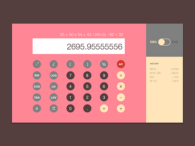 Calculator (daily UI 004)