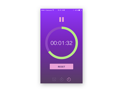 DailyUI 014 Countdown Timer countdown timer dailyui mobile