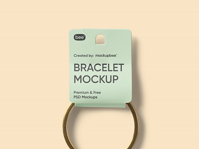 Free Bracelet Mockup PSD Template 3d animation branding design graphic design illustration logo motion graphics ui vector