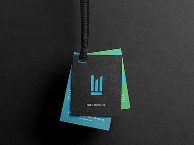 Free Hanging Label Tags Mockup PSD Template