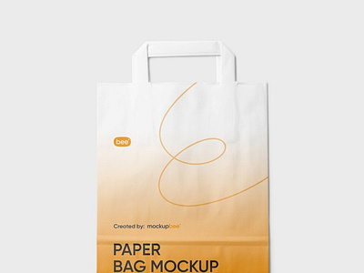 Free Paper Shopping Bag Mockup PSD Template