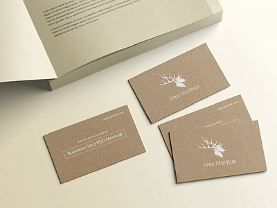 Free Business Card Mockup PSD Template