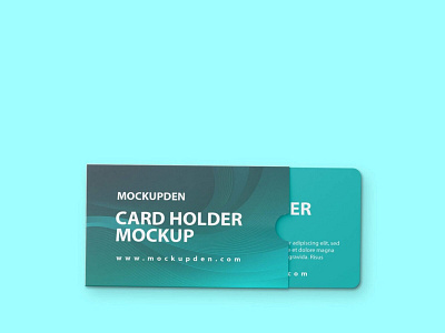 Free ID Card Holder Mockup PSD Template 3d animation branding design graphic design illustration logo motion graphics ui vector