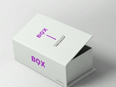 Free Box Packaging Mockup PSD Template 3d animation branding design graphic design illustration logo motion graphics ui vector