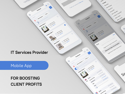 Mobile app for boosting client profits