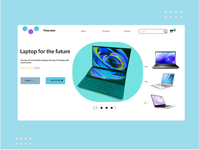 Laptop of the future design mobile design nonebook ui ui design ux ux design web design