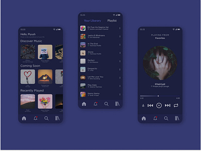 Music Player App | Daily UI 009 3d animation branding graphic design logo motion graphics ui