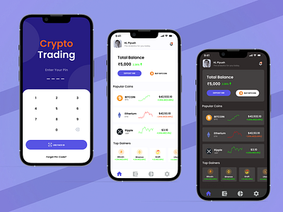 Cryptotrading #ui #uidesign