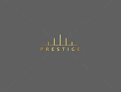 Prestige Brand branding design icon illustration logo typography vector