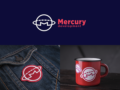 my Mercury Logo for Design Contest identity logo mercdev mercury