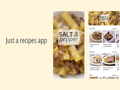Recipes App