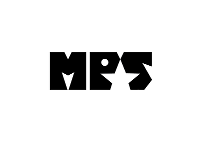 Another version of MPS logo branding design logo