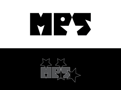 Construction of MPS logo design illustration logo