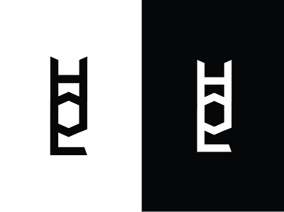 Another version of HOL logo branding design logo