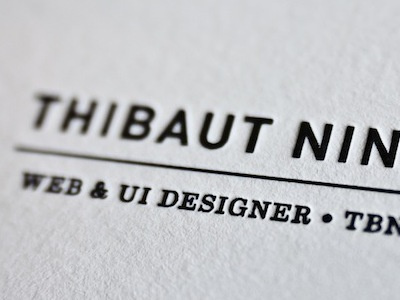 Letterpress business cards black business cards letterpress print typography white