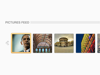 Pictures Feed clean feed light news peaxl photos pictures theme thumbnails thumbs ui wordpress
