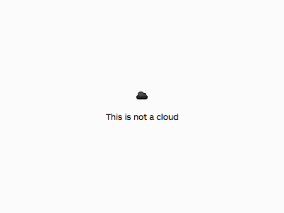 This is not a cloud black cloud icon sketch white