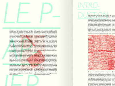Paper book editorial magazine paper typography