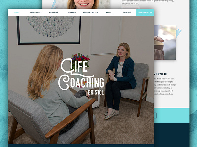 Life Coaching Bristol website bristol desktop life coaching responsive typography ui web design website wordpress