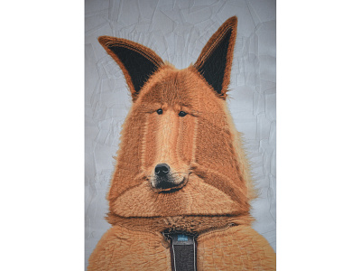 Elfi canine collage dog dog portrait ears portrait