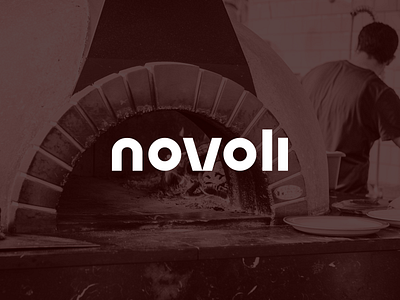 Novoli - Brand & Naming Concept brand branding design farina fire id identity logo logos logotype minimal napoli orange orange logo pizza pizzaiolo pizzalogo vector white