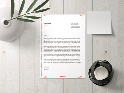 Business letterhead design