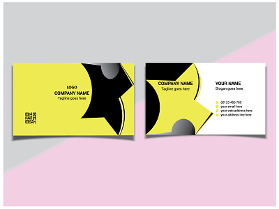 Modern business card design