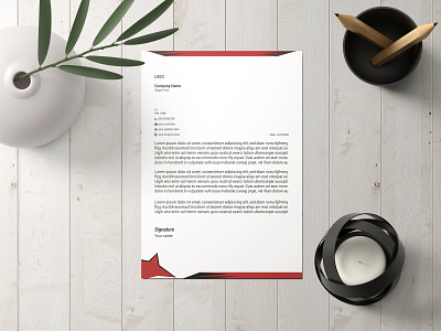 Professional business letterhead design address align app branding business colour contact design graphic design icon illustration logo name print typography ui ux vector web white space